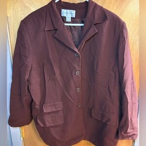Evan Picone Brown Blazer